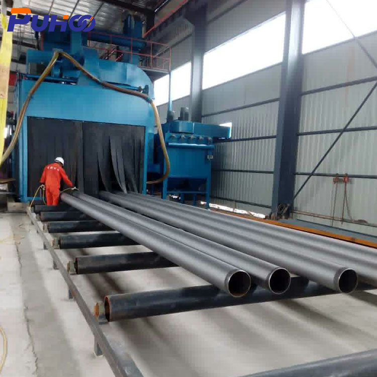 H Beam Steel Proffiliau Ergyd Ffrwydro Machine